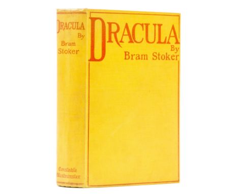 Stoker (Bram) Dracula, first edition, later issue with "The Shoulder of Shasta" advertisement f. and 16pp. publisher's catalo