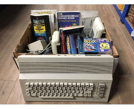 VINTAGE COMMODORE 64 PC WITH GAMES ETC SAS