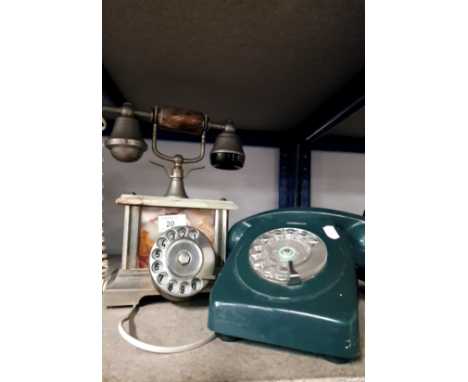 2 VINTAGE TELEPHONES