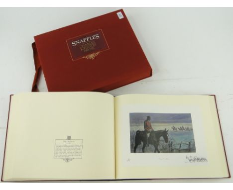 Charles Johnson Payne (Snaffles),
a book of hunting and racing prints, Limited Edition of 750 copies, published 1983, book si