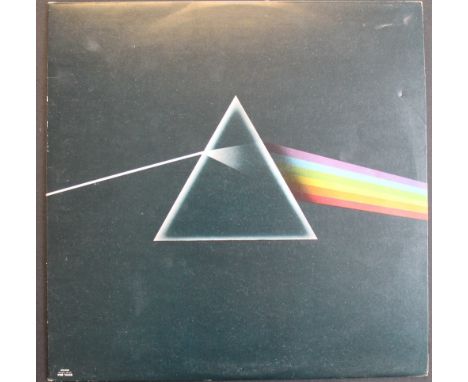 PINK FLOYD - THE DARK SIDE OF THE MOON - A very clean 1st UK pressing of the iconic 1973 LP. Harvest (SHVL 804) with solid bl