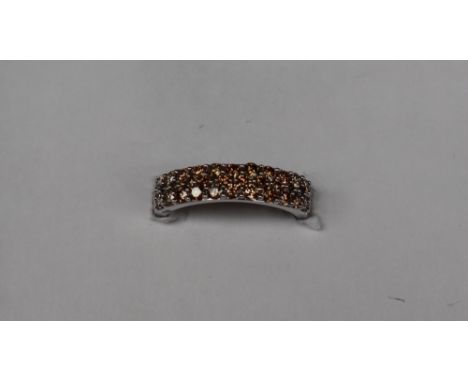 Gemporia - A 9ct white gold Tomas Rae diamond ring, set with round cut diamonds totalling 1ct, to a 9ct white gold setting an
