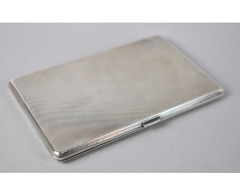 Chrome metal leather cigarette case. 1970. Tobbacciana. Vintage cigarette  box. Cigarette holder.