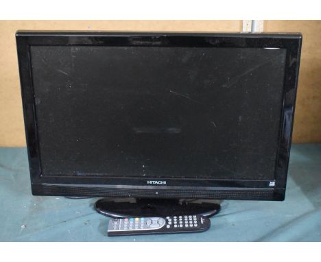 A Hitachi 21" TV with Remote 