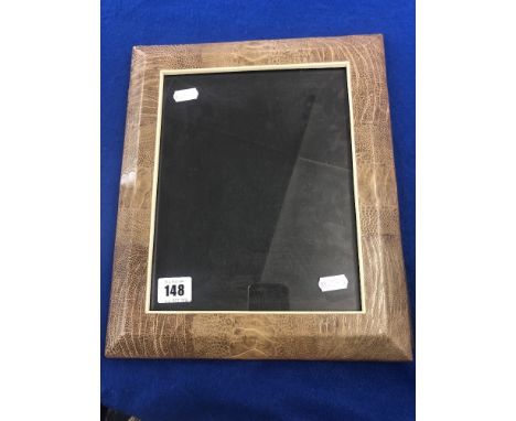 A R&amp;Y Augosti leather photo frame