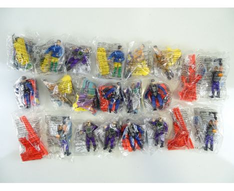 MCDONALDS: HAPPY MEAL TOYS - Action Man (1999 and 2000) 3 x action man figures and accessory (2000) and 12 x action man figur