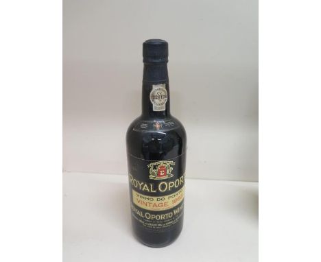A 75cl bottle of Royal Oporto vintage 1983 Port - seal good 