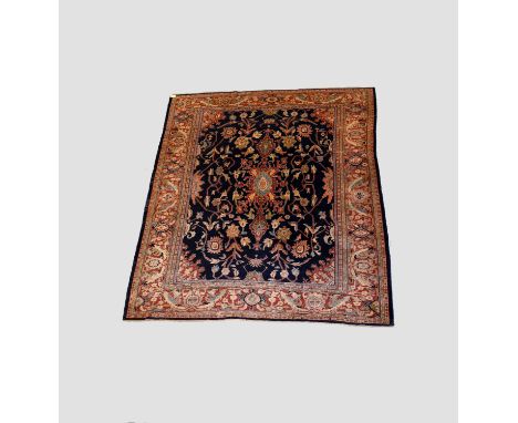 Fine Ziegler carpet, Arak, (Sultanabad), late 19th/early 20th century, 9ft. X 7ft. 7in., 2.75m. X 2.31m. Some wear in places.