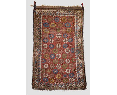 Luri-Bakhtiari rug, west Persia, late 19th/early 20th century, 6ft. 7in. X 4ft. 2in. 2.01m. x 1.27m. Overall even wear with l