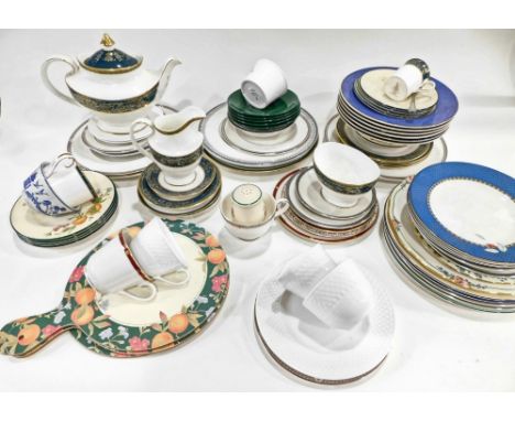 Various part services etc, Royal Doulton, Lexington pattern cup, 8cm high, Royal Doulton Carlyle part service, to include, te