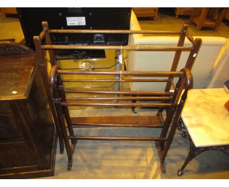 Two Vintage Towel Rails 