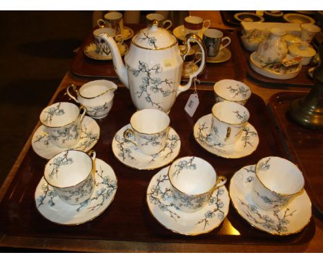 Adderley Chinese Blossom 15 Piece Coffee Set 