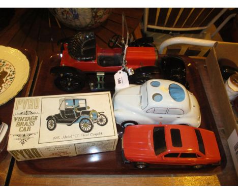 Tin Plated Limited Edition Model Car and 4 Other Items 