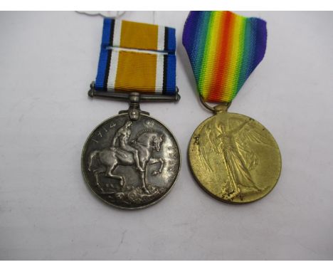 Two WWI Medals to 2703 Pte. J. Mcdougall R. Highrs. 