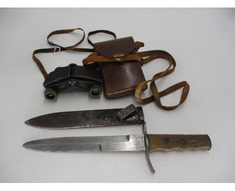 Pair of Carl Zeiss Telita Binoculars 1449759, along with a Dagger 