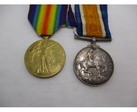 Two WWI Medals to G-23730 Pte. W. Bowles R.W. Kent R. 