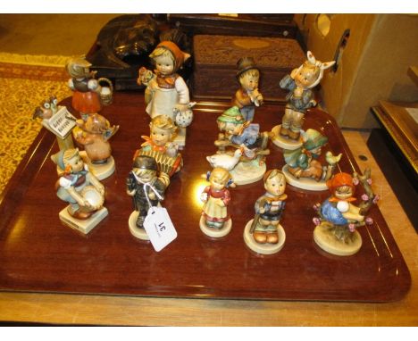 Thirteen Hummel Figures 