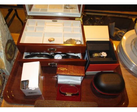 Ladies Tissot Watch, Other Watches and Jewel Box 