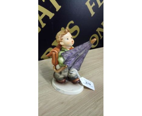 VINTAGE GOEBEL FIGURE "BOY WITH UMBRELLA" 14cm(h)