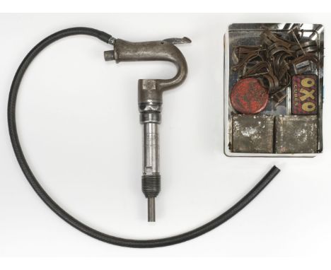 * Secret Spitfires. A WWII Spitfire pneumatic rivet gun by John Macdonald &amp; Co Ltd, Pollockshaws, Glasgow, stamped 'Size 