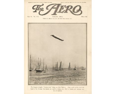 * The Aero, volumes V &amp; VI, numbers 97-117, January 1911-December 1912, numerous monochrome illustrations, including many