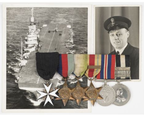 * Six: Sick Berth Attendant S.J.J. Beasley, Royal Navya) The Order of St. John of Jerusalem, Knight of Grace’s breast badge, 