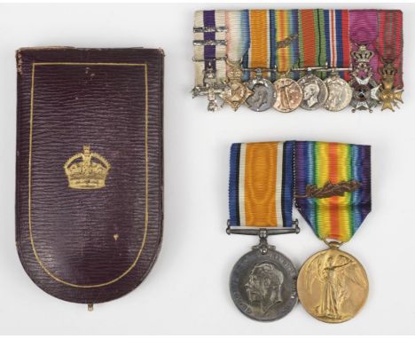 * Miniature Medals. A group of dress miniature medals awarded to Captain Philip Basil Cuddon, M.C. &amp; Two Bars, C.B.E., M.