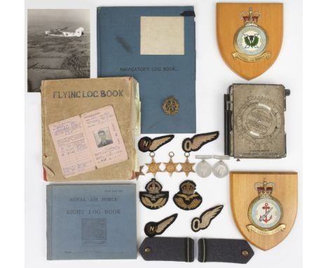 * Royal Air Force. A comprehensive collection of WWII RAF memorabilia belonging to Navigator Evan Albert Rutland, 53 Squadron