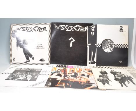 A group of vintage Ska related vinyl LP's including The Selecter and the Specials to include The Selecter; Too Much pressure 