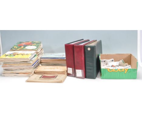 A large collection of vintage 20th Century Brooke Bond picture card books to include subjects such as Saga of the Ships, Adve