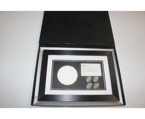 The Royal Mint  "Last Of The Old First Of The New" limited edition &pound;1 coin set No 0266