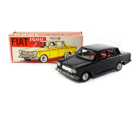 MTH Fiat 1500, Japan, Blech, Friktion, leichte Alterungsspuren, L 20, OK, Z 2