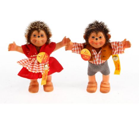 Steiff Macki und Mucki, Alterungsspuren, H 12