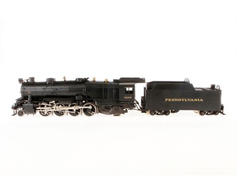 KTM Scale Models 1-D-1 Schlepptenderlok ”Pennsylvania” 859, Spur 0, elektr., 2-Leiter, Metall, schwarz, Alterungs- und Gebrau