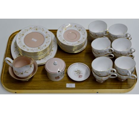 TRAY WITH QUANTITY SUSIE COOPER TEA WARE     