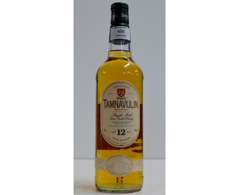 THE TAMNAVULIN AGED 12 YEARS OLD SINGLE MALT RARE SCOTCH WHISKY - 70CL, 40% VOL     