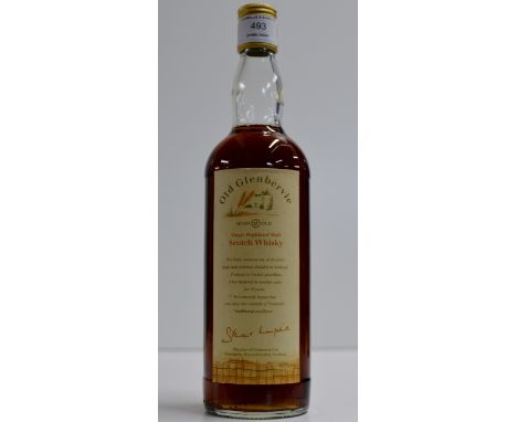 THE OLD GLENBERVIE 12 YEARS OLD SINGLE HIGHLAND MALT SCOTCH WHISKY - 75CL, 40% VOL     