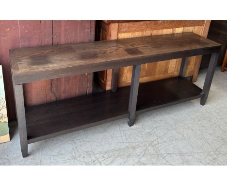 A BESPOKE MADE CONSOLE TABLE180cm x 69cm x 40cm