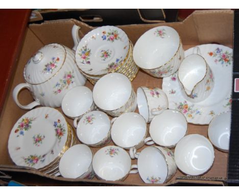 A Mintons part 12 place setting tea service, in the Marlow pattern