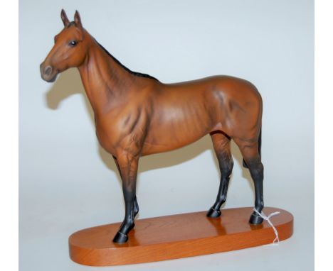 A Beswick figure of Arkel, model No. 2065, bay matt finish, on wooden plinth   Condition Report / Extra Information  Appears 