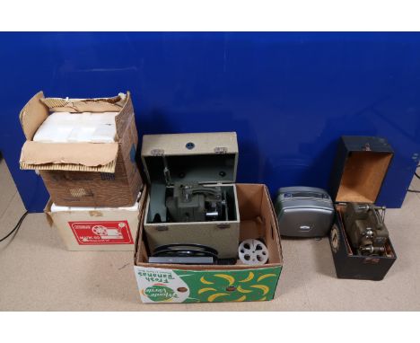 A Group of 8mm Cine Projectors, including a Bolex M8, WITH 20MM F/1.5 Cinor lens, G, a Bolex 18-5L, with 25mm f/1.3 pailard l