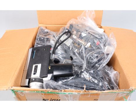 Canon and a Leicina Super 8 Cine Cameras,  a Leitz Leicina Super (1) and a quantity of Canon Super 8 cameras, all cameras are