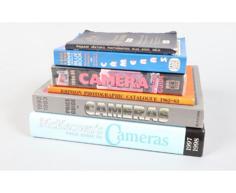 Camera Price Guide Books, a paper back 8th edition of Mckeown's price guide to antique &amp; classic cameras, 10th edition ha