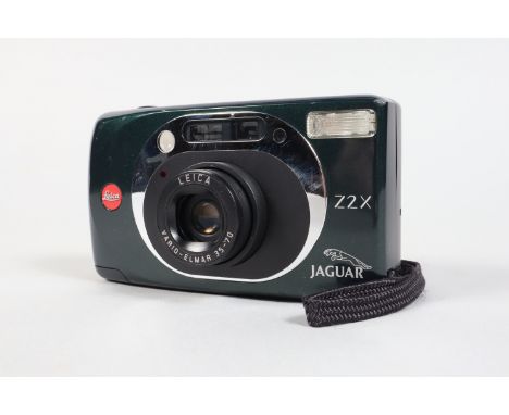 A Leica Z2X Jaguar Edition 35mm Compact Camera, powers up, appears to function as should, body G, some light scratches to fro