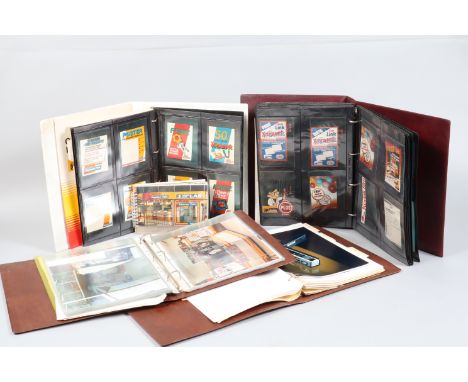 Four A4 Folders of Kodak Promotional Material, circa 1980's, including a folder with postcard size images of Kodak free gifts