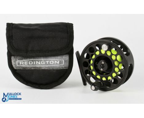 Redington GD 7/8 alloy fly reel with counter balance weight, rear drag, quick release spool, with maker's case, with light si