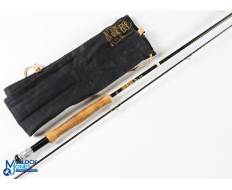 Hardy Alnwick graphite trout fly rod 9' 2pc line 5/6#, alloy uplocking reel seat and collar, MCB, light use