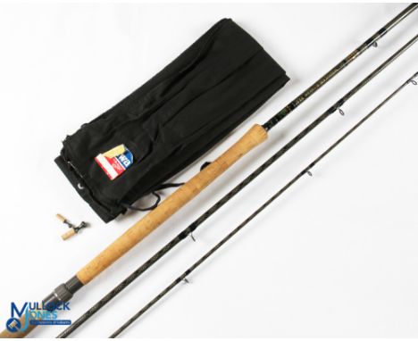 Daiwa Whisker Kevlar light salmon WTF-13 Tournament Osprey fly rod, made in Scotland 13' 3pc line 9/10#, 24" handle, down loc