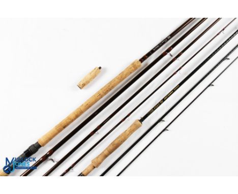 Shakespeare Oracle IV carbon salmon fly rod 4.5m, 4pc line 10/11#, 27" handle, down locking reel seat, lined butt rings (miss