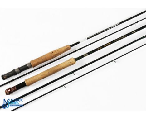 Shimano Symetre carbon trout fly rod 310668, 10' 6" 3pc line 6/8#, uplocking alloy reel seat, lined rings throughout, MCB, pl